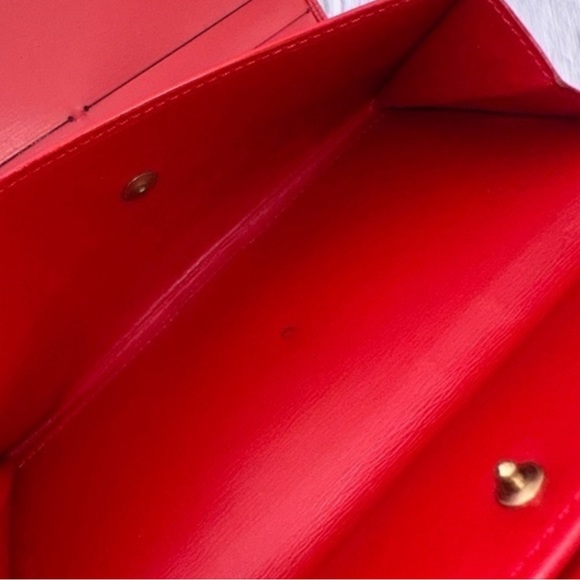 Louis Vuitton | AUTHENTIC Epi Leather Trifold Wallet, Red (EUC) - Picture 5 of 12